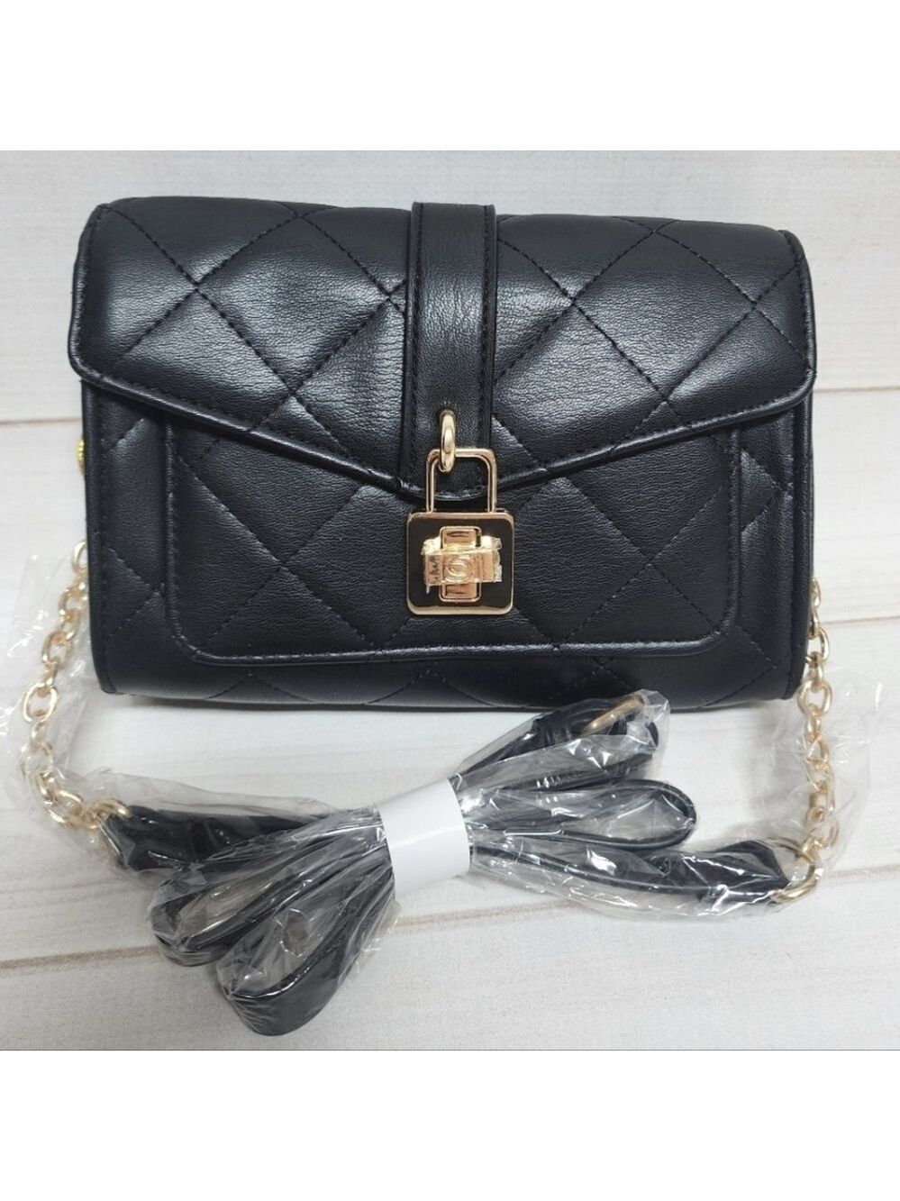 Bebe Kellen Crossbody Black Bag - New With Tags